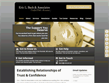 Tablet Screenshot of ericlbachcpa.com